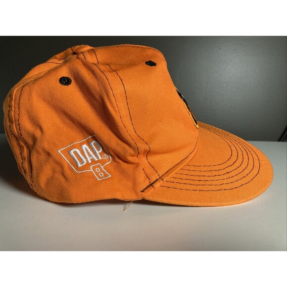 Baltimore Orioles Baseball Hat • DAP • Embroidered Logo, Orange Cap, Adjustable - Picture 2 of 9